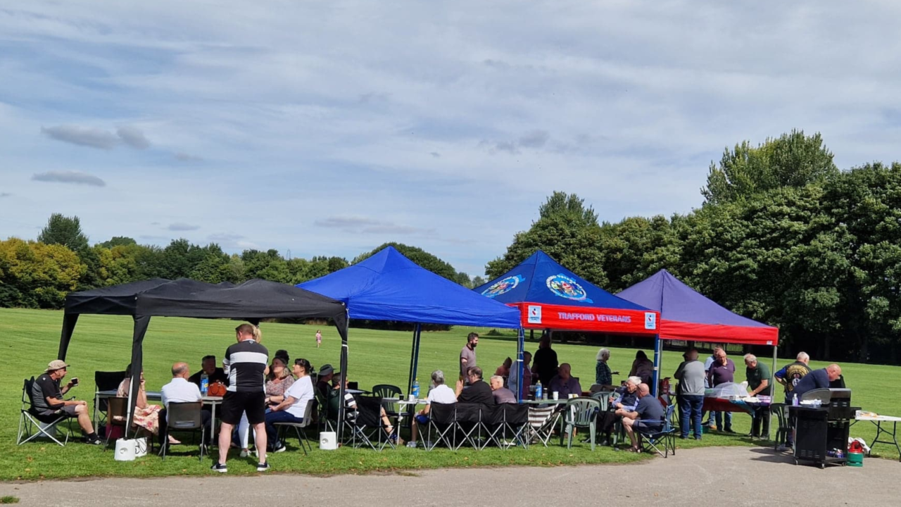 Sale United Football Club & Trafford Veterans - Terraces and Troops